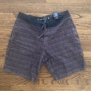 Vissla mens corduroy shorts